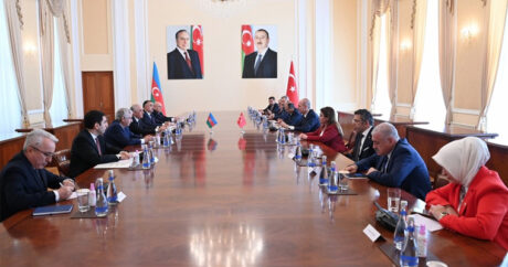Али Асадов встретился с председателем Великого национального собрания Турции