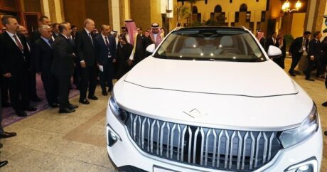 Эрдоган подарил наследному принцу Саудовской Аравии автомобиль Togg