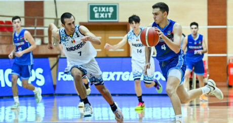 Сборная Азербайджана по баскетболу одержала очередную победу на чемпионате Европы