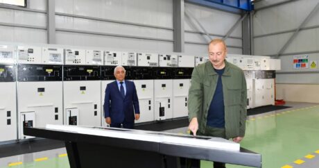 Ильхам Алиев принял участие в открытии малых гидроэлектростанций «Чираг-1» и «Чираг-2»