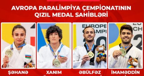 Азербайджанские параатлеты завершили чемпионат Европы с 13 медалями
