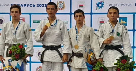 Азербайджанский дзюдоист завоевал золотую медаль на Играх СНГ
