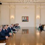 Президент Ильхам Алиев принял председателя парламента Словакии