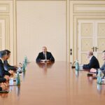 Президент Ильхам Алиев принял министров тюркских государств