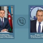 Джейхун Байрамов и Сергей Лавров обсудили ситуацию в Карабахе