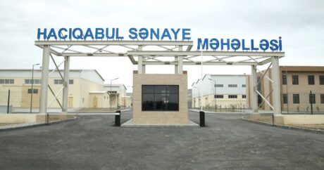 Производство продукции в Гаджигабульском промышленном квартале значительно выросло