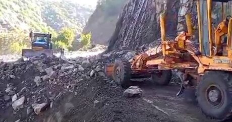 Движение на 17,2 км автодороги Исмайыллы-Лахыдж восстановлено