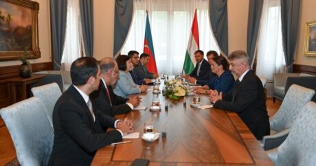 Сахиба Гафарова встретилась с Президентом Венгрии