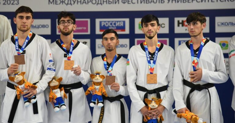 Азербайджанские тхэквондисты завоевали «бронзу» на соревнованиях в Екатеринбурге