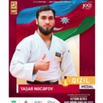 Азербайджанский дзюдоист завоевал золотую медаль на турнире «Большого шлема»