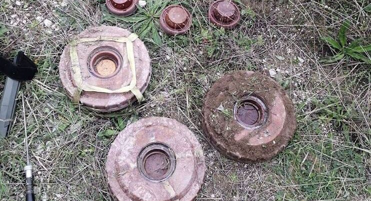 Названо количество мин, обнаруженных на освобожденных территориях Азербайджана в сентябре