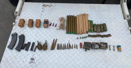 В Баку найдено значительное количество боеприпасов