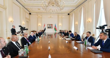 Началась встреча президентов Азербайджана и Ирака в расширенном составе