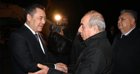 Президент Кыргызстана Садыр Жапаров прибыл в Азербайджан