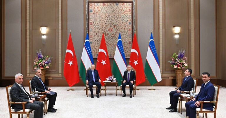 В Ташкенте состоялась встреча лидеров Узбекистана и Турции