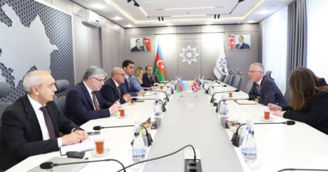 Председатель ANAMA обсудил с послом Великобритании деятельность по разминированию в Карабахе