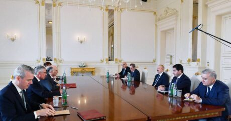 Президент Ильхам Алиев принял Лео Докерти