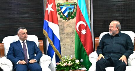 Министр здравоохранения Азербайджана встретился с премьер-министром Кубы