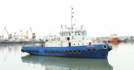 В Азербайджане сдано в эксплутацию буксирное судно «Тертерчай»