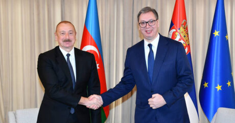 Состоялась встреча президентов Азербайджана и Сербии