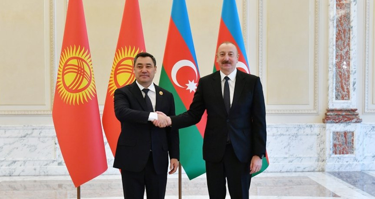 Президент Ильхам Алиев позвонил Президенту Кыргызстана Садыру Жапарову