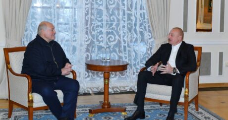 Президент Ильхам Алиев встретился с Президентом Беларуси Александром Лукашенко