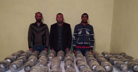 На азербайджано-иранской границе обнаружены 64 кг наркотиков