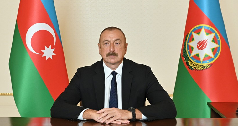 Президент Ильхам Алиев направил поздравительное письмо Президенту ОАЭ
