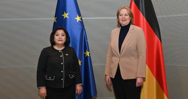 Сахиба Гафарова встретилась с председателем Бундестага Германии