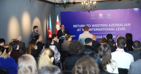 В Грузии состоялся форум, посвященный возвращению в Западный Азербайджан – ФОТО