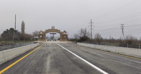 В Хачмазе сдан в эксплуатацию новый мост