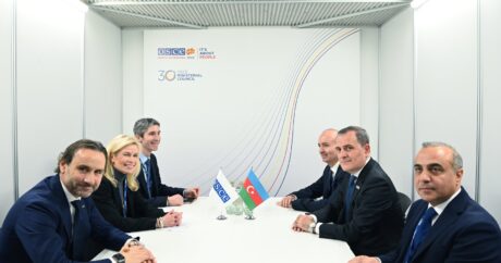Джейхун Байрамов встретился с президентом Парламентской ассамблеи ОБСЕ