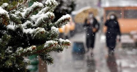Завтра в Азербайджане ожидается снег