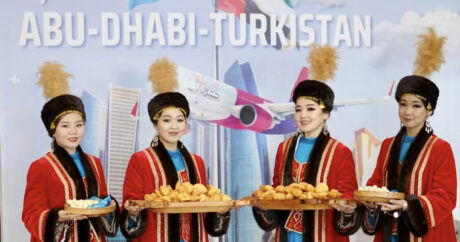 Запущен первый авиарейс по маршруту «Абу-Даби — Туркестан»