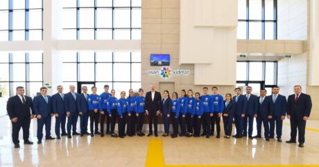 Президент Ильхам Алиев открыл Лянкяранский региональный центр ASAN xidmət