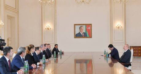Президент Ильхам Алиев принял Хулуси Акара
