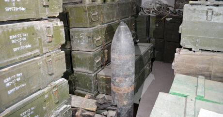 В Карабахском регионе обнаружен очередной склад боеприпасов