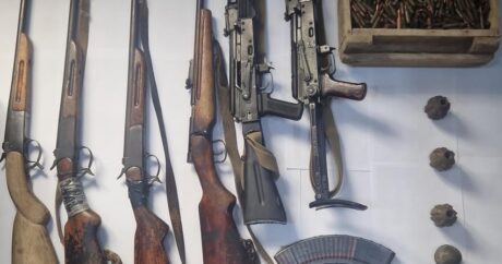 В Тертере обнаружены оружие и боеприпасы