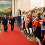 В Пекине состоялась церемония официальной встречи Президента Узбекистана
