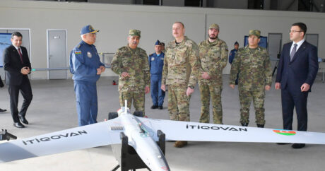 Президент Ильхам Алиев посетил военные объекты Военно-воздушных сил