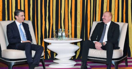 Президент Ильхам Алиев встретился в Мюнхене со специальным координатором Президента США