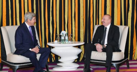 Президент Ильхам Алиев встретился со спецпредставителем Президента США по вопросам климата