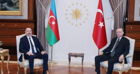Состоялась встреча Ильхама Алиева и Реджепа Тайипа Эрдогана один на один