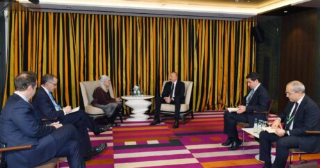 Состоялась встреча Президента Ильхама Алиева с генеральным вице-президентом The Rockefeller Foundation