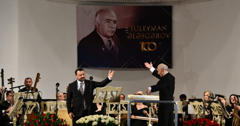 В Филармонии прошел концерт, посвященный 100-летию Сулеймана Алескерова