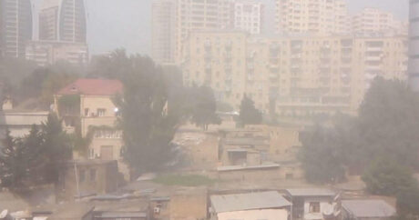 Количество пыли в воздухе в Баку превысило норму