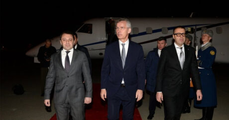 Генеральный секретарь НАТО прибыл с официальным визитом в Азербайджан