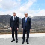 Президент Ильхам Алиев и Президент Касым-Жомарт Токаев совершили поездку в город Шуша