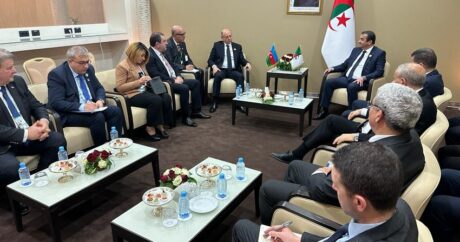 Глава Минэнерго Азербайджана встретился с алжирским коллегой
