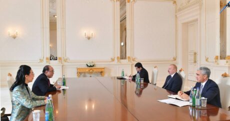 Президент Ильхам Алиев принял специального представителя Правительства Китая по европейским вопросам